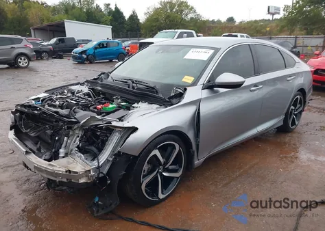 2020 Honda Accord Sport из США, поврежденный, VIN 1HGCV1F34LA013940